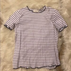 Lettuce ruffle shirt!